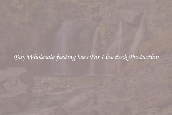 Buy Wholesale feeding bees For Livestock Production