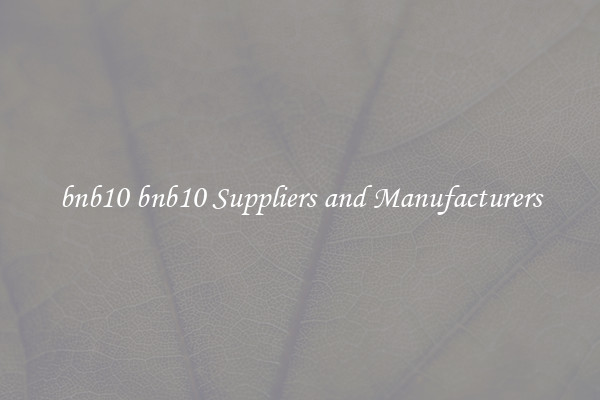 bnb10 bnb10 Suppliers and Manufacturers